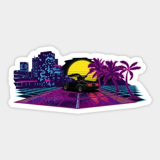 Sunset Drive Sticker